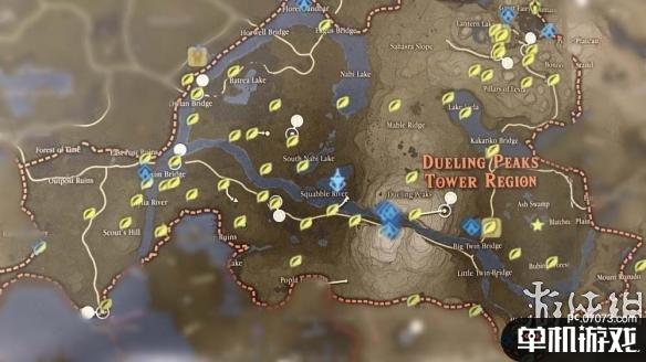 塞尔达地图_塞尔达新手村地图_塞尔达灵魂轨迹攻略