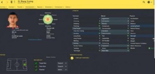 足球经理2017外媒选出的5位中国球员名单 - 0