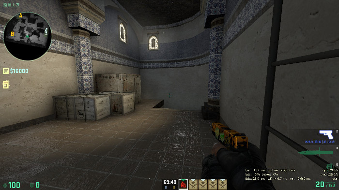 csgodust2地图预警和细节 构造简单套路不少
