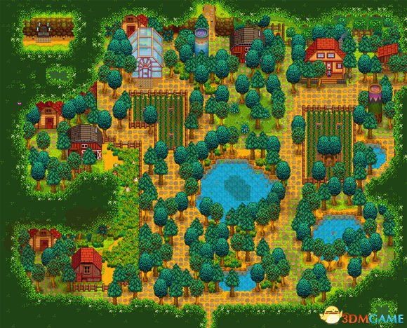 星露谷物语非标准农场布局方法 星露谷物语怎么布局