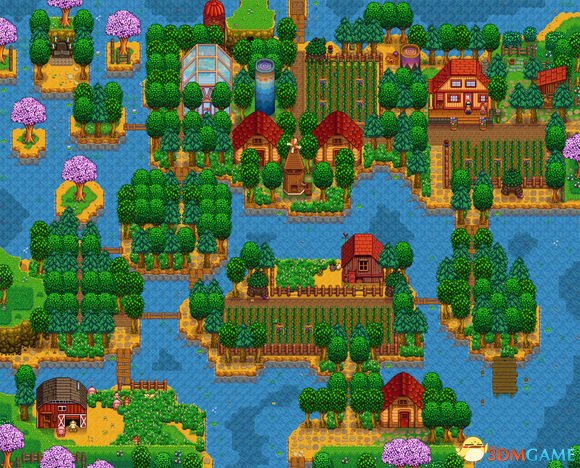 星露谷物语非标准农场布局方法 星露谷物语怎么布局