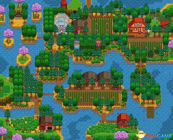 星露谷物语非标准农场布局方法 星露谷物语怎么布局