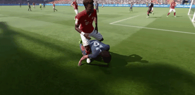 《fifa17》搞笑bug再度来袭 球员基情满满令人脸红