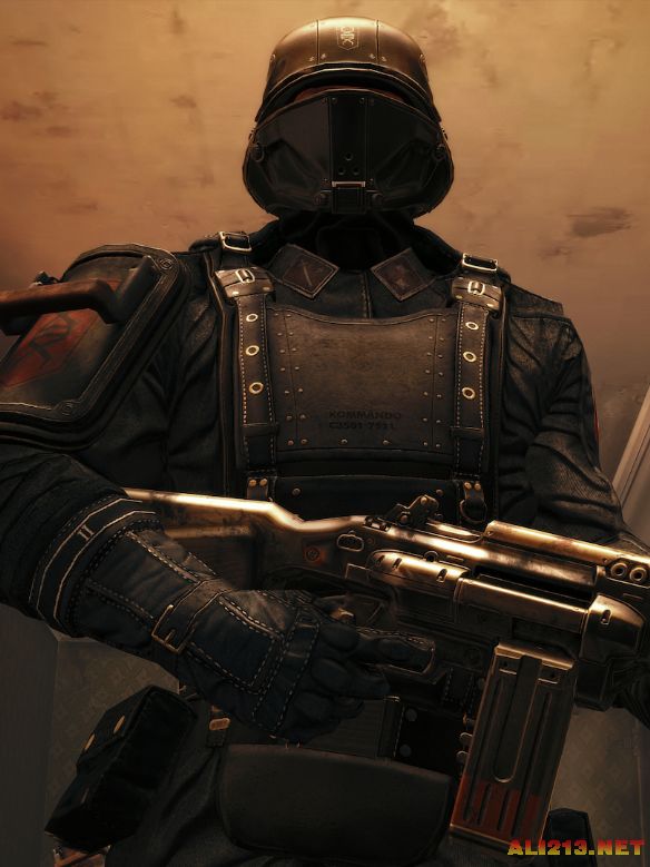 《重返德军总部:新秩序》艺术截图 张张高上大